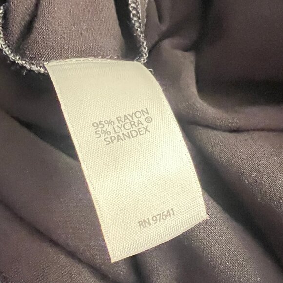 J. Jill Wearever Collection Black Sleeveless Floral Dress Tall Size ST - Picture 7 of 7